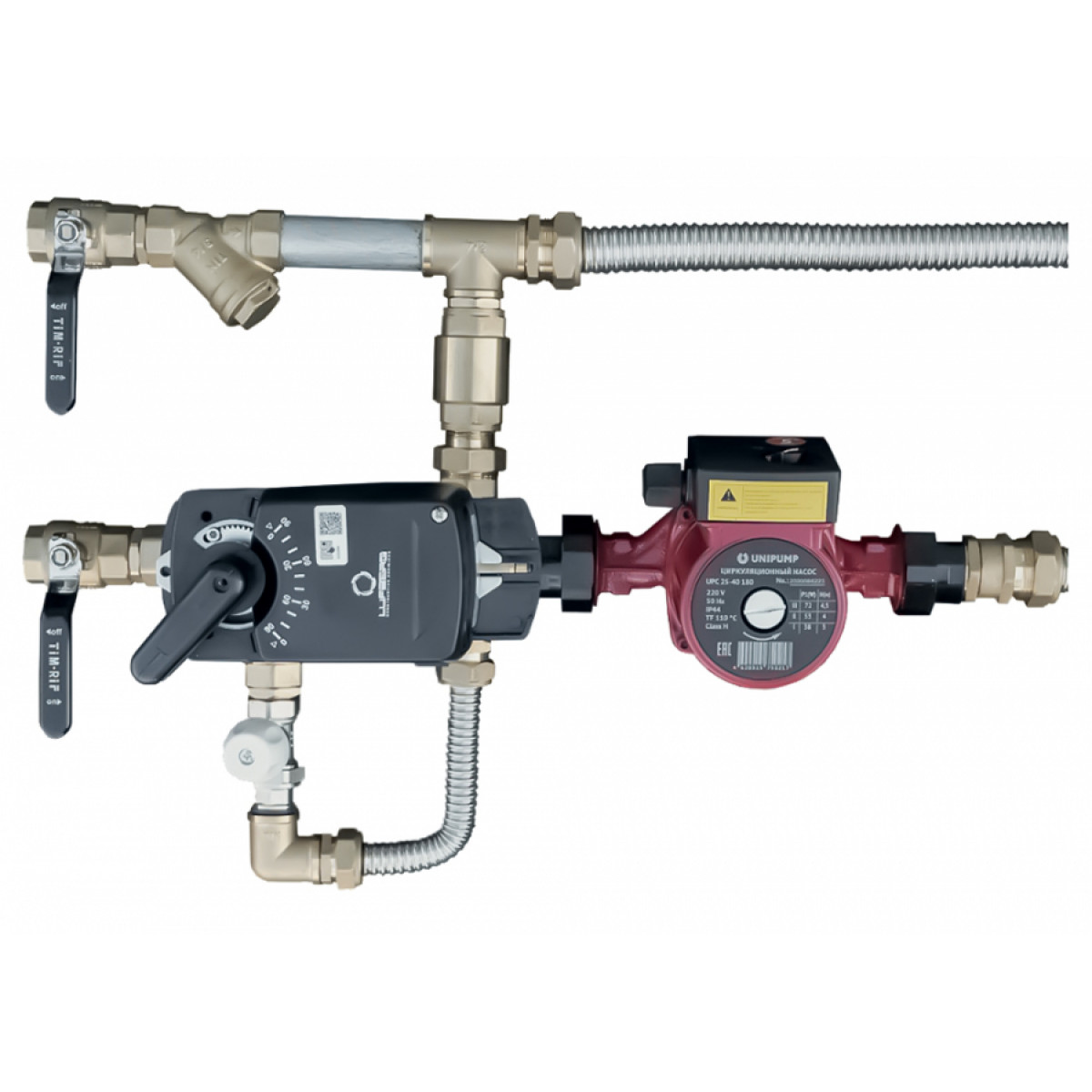 SUS32-16.0 TS (исполнение 1), 1/4', kvs 16 м3/час, насос 220Вт, 230В